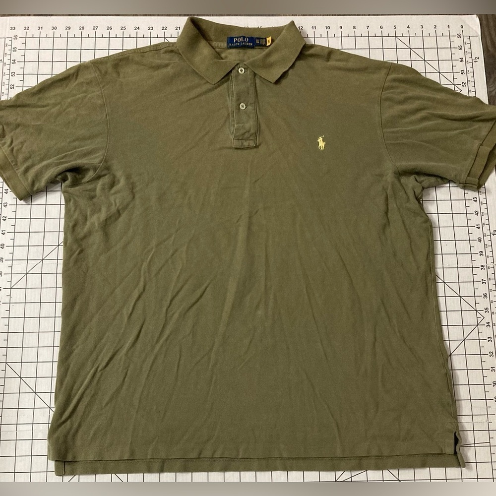 Polo Ralph Lauren Men’s XLT Green Polo Shirt